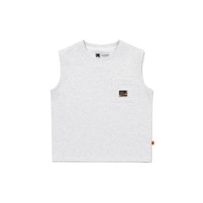[공식]프레쉬 아스킨 나시 티셔츠 키즈 WHITE MELANGE