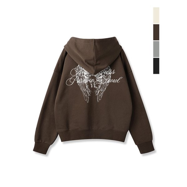Angel Wing Hoody Zip-up_4Colors