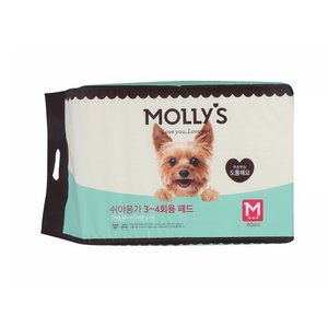 MOLLY'S 몰리스 3~4회용 패드 M 80매