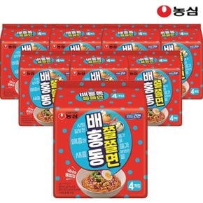 농심 배홍동 쫄쫄면 129g x 32봉 1박스