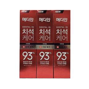 아트박스/오투에니원 메디안 치석 구취 치약 120g x 3개입