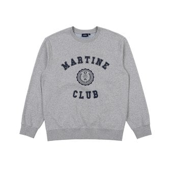 MARTINE GOLF [정상가 238000원]남성 그래픽 맨투맨 그레이 (Z0C110234)