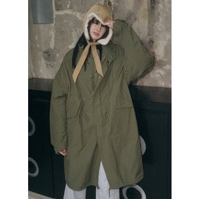 M-65 피쉬테일 오버핏 롱파카 [3COLOR]