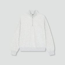 JAJU 여 기모 스웨트 반집업 크롭 티셔츠 J114401108082