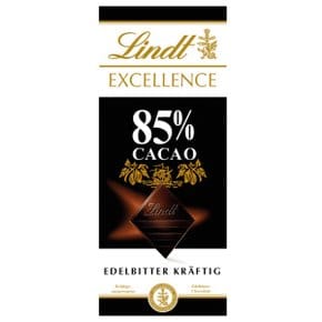 Lindt 린트 엑설런스 스트롱 85% 카카오 다크 초콜릿 100g