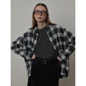 Autumn Vintage Gradation Checkered Shirt