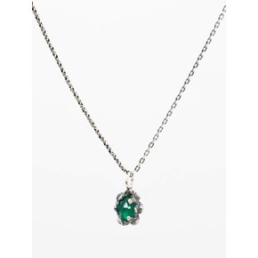 HR 213N_Green Onyx Necklace