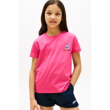 타미힐피거키즈 25년 S/S     T42F3KKO940GT1       아이스크림 그래픽 티셔츠