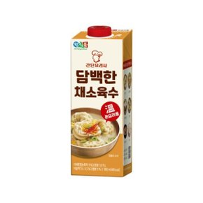 담백한 채소육수 950ml x 12팩 요리를간단하게