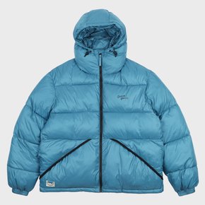 OCEAN HOODED PARKA BLUE GREEN]