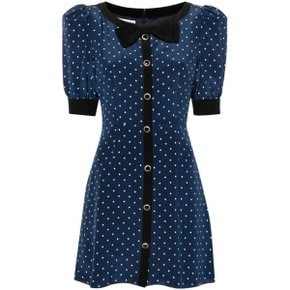 Short sleeve dress FABX3895F43781944 Blue