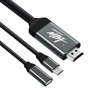 엠지솔루션 MBF MBF-PDCH02 Type C to HDMI 미러링 케이블 (2m)