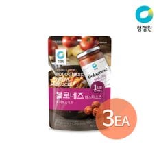 싱글파우치 볼로네즈 파스타소스 140g x3개