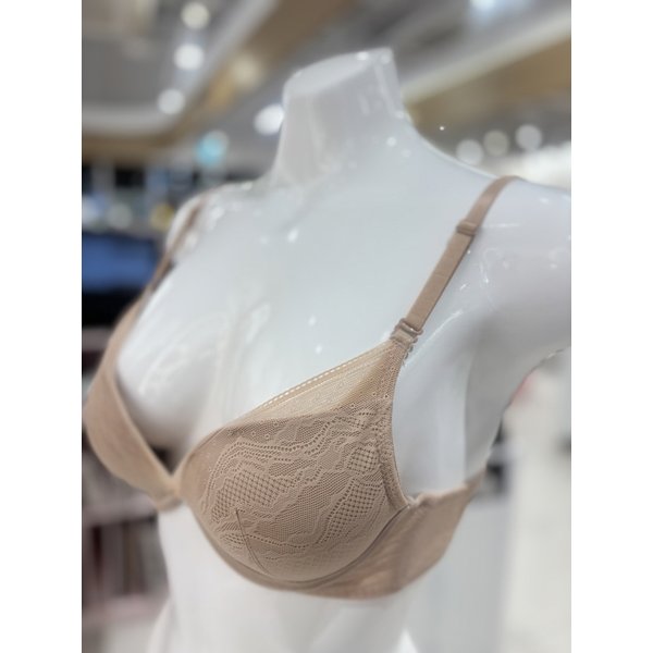 [여주점] 와코루 딥브이 왕뽕 저중심 볼륨업 심플 몰드 브라 [WBR1951A_B] OB