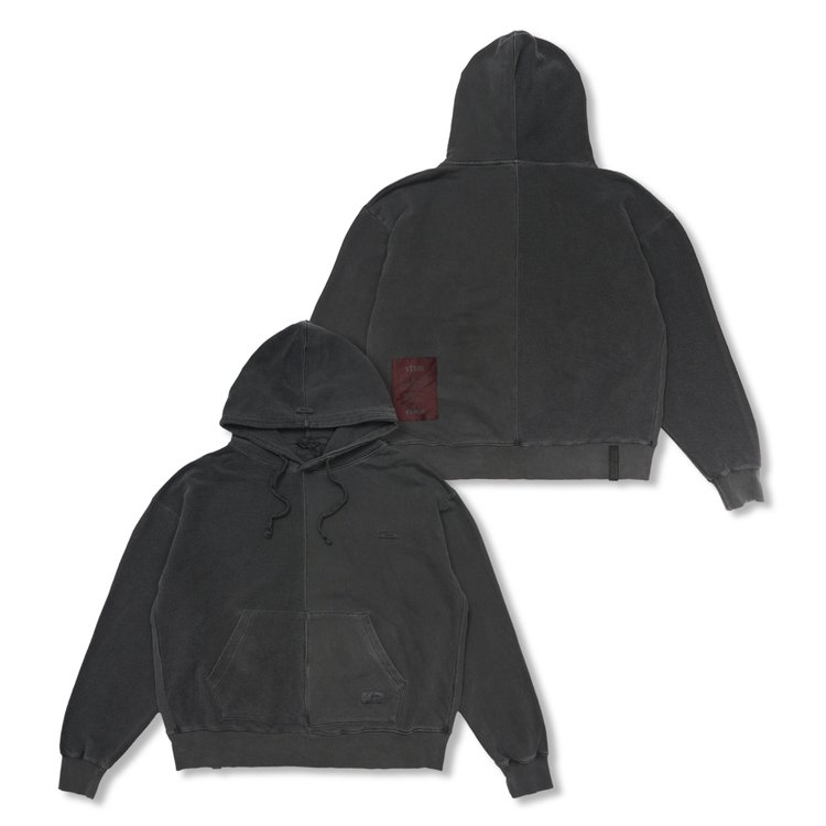 パーカー・フーディ [ STIGMA ]Insideout Docking Pigment Washed Oversized Hoodie MUSINSA | STIGMA Insideout Docking Pigment Washed Oversized