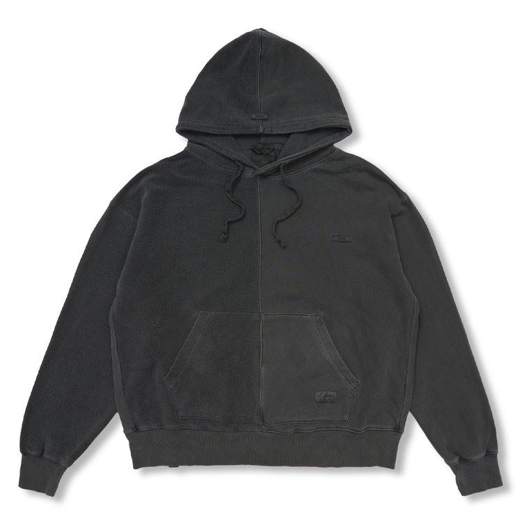パーカー・フーディ [ STIGMA ]Insideout Docking Pigment Washed Oversized Hoodie Insideout Docking Pigment Washed Oversized Hoodie Charcoal