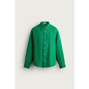ZARA 자라 린넨 편안한 핏 셔츠 2634 374 500