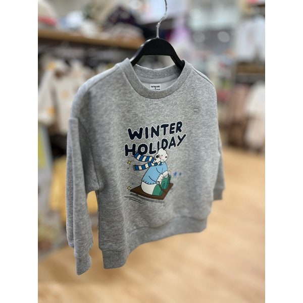 [부산점] 공용)홀리데이 플리스 스웨트셔츠(MKG1TR3802)