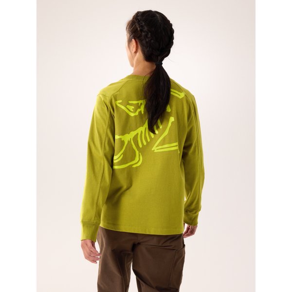 [시흥점] [공식판매처] FW25 크래그 코튼 버드 크루 넥 셔츠 LS 여성 KRAGG COTTON BIRD CREW LS W