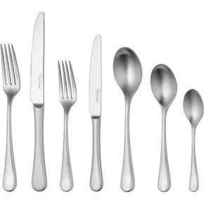 영국 로버트웰치 커트러리 Robert Welch Radford Satin 42 Piece Cutlery Set for 6 People. Mad