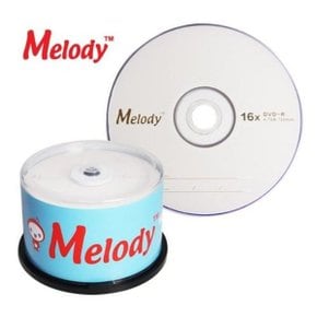 (멜로디)DVD-R 16배속 50P CAKE-W1611AC