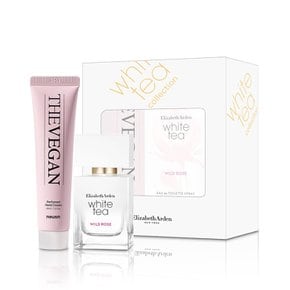 화이트티 와일드 로즈 EDT 30ml+느슨 더비건 퍼퓸드 핸드크림 40ml 2종 세트