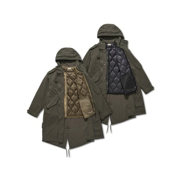 커맨터 필드 야상 (SET)