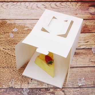 이룸팩 미니케이크상자 50개 하판포함 16x16x14(cm) 케익박스
