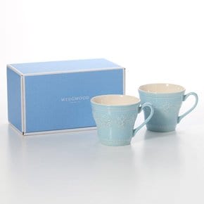 [WEDGWOOD] 웨지우드 페스티비티 블루 머그컵 300ml 2개세트