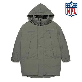 NFL 엔에프엘 [역시즌 72%▼] - F214UDW269 몬스터 롱패딩 파카 KHAKI (정상가:359,000원)