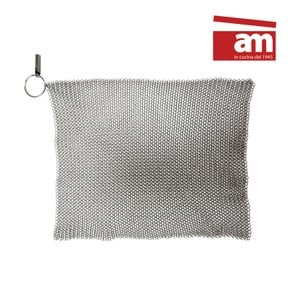 이태리 am 316 스텐 수세미 특대형 18x18 철수세미 수세미망