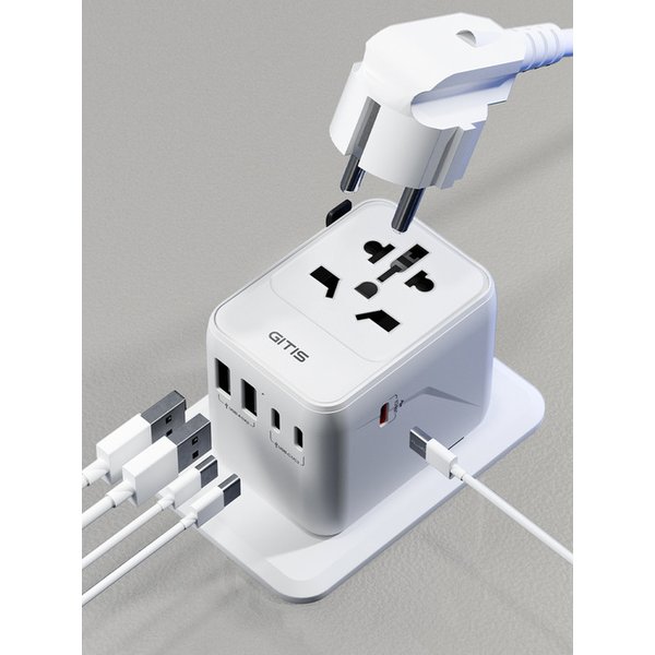 [Upgrade] 지티스 PD35W 초고속 멀티어댑터 해외여행용 멀티탭