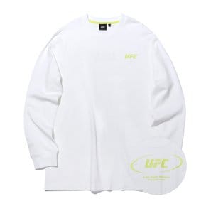 UFC 액티브 릴렉스핏 긴팔 티셔츠 화이트 U2LSU1302OW