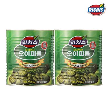  리치스 오이피클 3kg x 2개