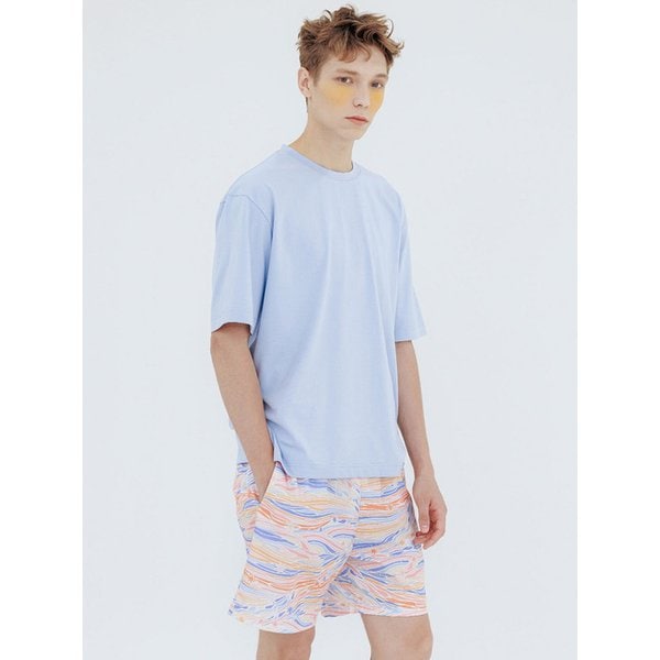 남자 웨이브스타 티셔츠 팬츠 셋업 SMKFA404