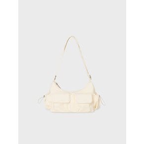AK수원점 후아유 여성 Double Pocket Hobo Bag WHBGG2322A