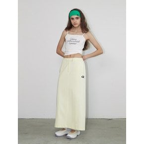 Q Maxi Skirt - Cream