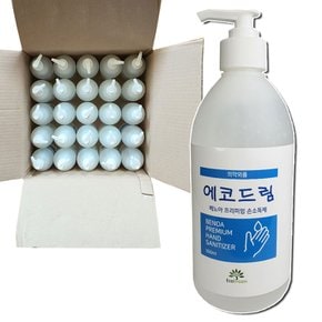 에코드림 베노아 프리미엄 손소독제 500ml 25개