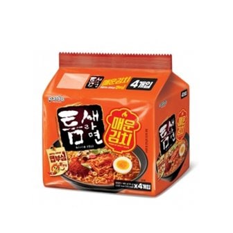  팔도 틈새라면 매운김치 멀티 120g*4입 x8개