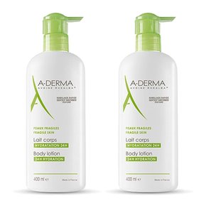 A-DERMA 아더마 모이처라이징 바디로션 400ml 2개