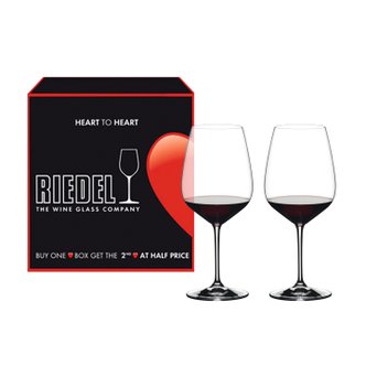 Riedel [리델] 하트 투 하트 까베르네 메를로 (6409/0) 2P