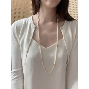 Sea Rock Long Pearl Necklace