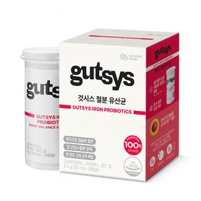 것시스 철분 유산균 (300mg × 28캡슐) 1박스