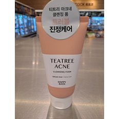 아모레 해피바스 티트리 아크네 클렌징 폼 150g