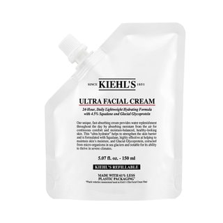 키엘 [15%쿠폰]울트라 훼이셜 크림 리필 파우치 4.0세대 150ml