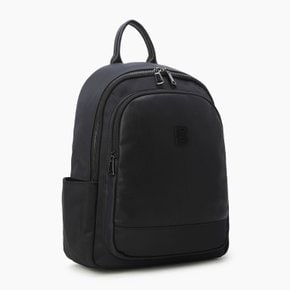 B 자수 배색 백팩_BCBG04611BK
