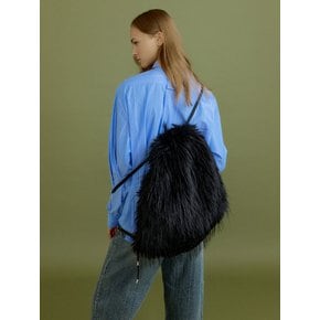 CLO 25 fur backpack [black]