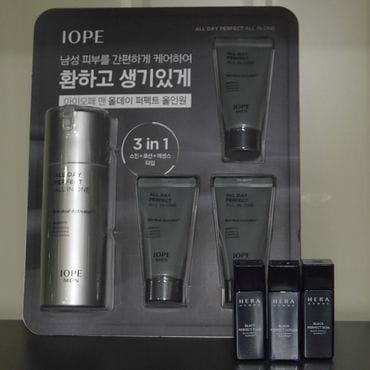  아이오페 올데이 남성 올인원 120ml+증정키트