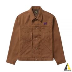 NEEDLES 니들스 24 Penny Jean Jacket Brown (OT186) (페니 진 자켓)