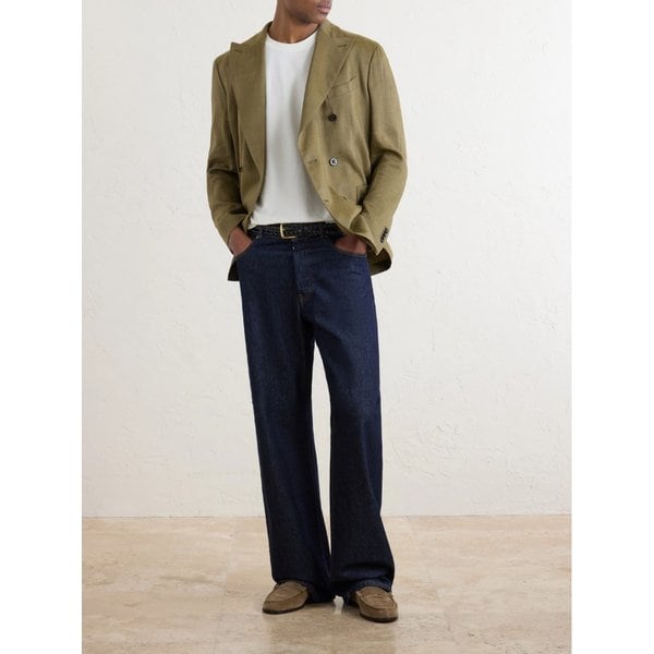 드레익스 코커렐 프린트 코튼 저지 티셔츠 46376663162975067